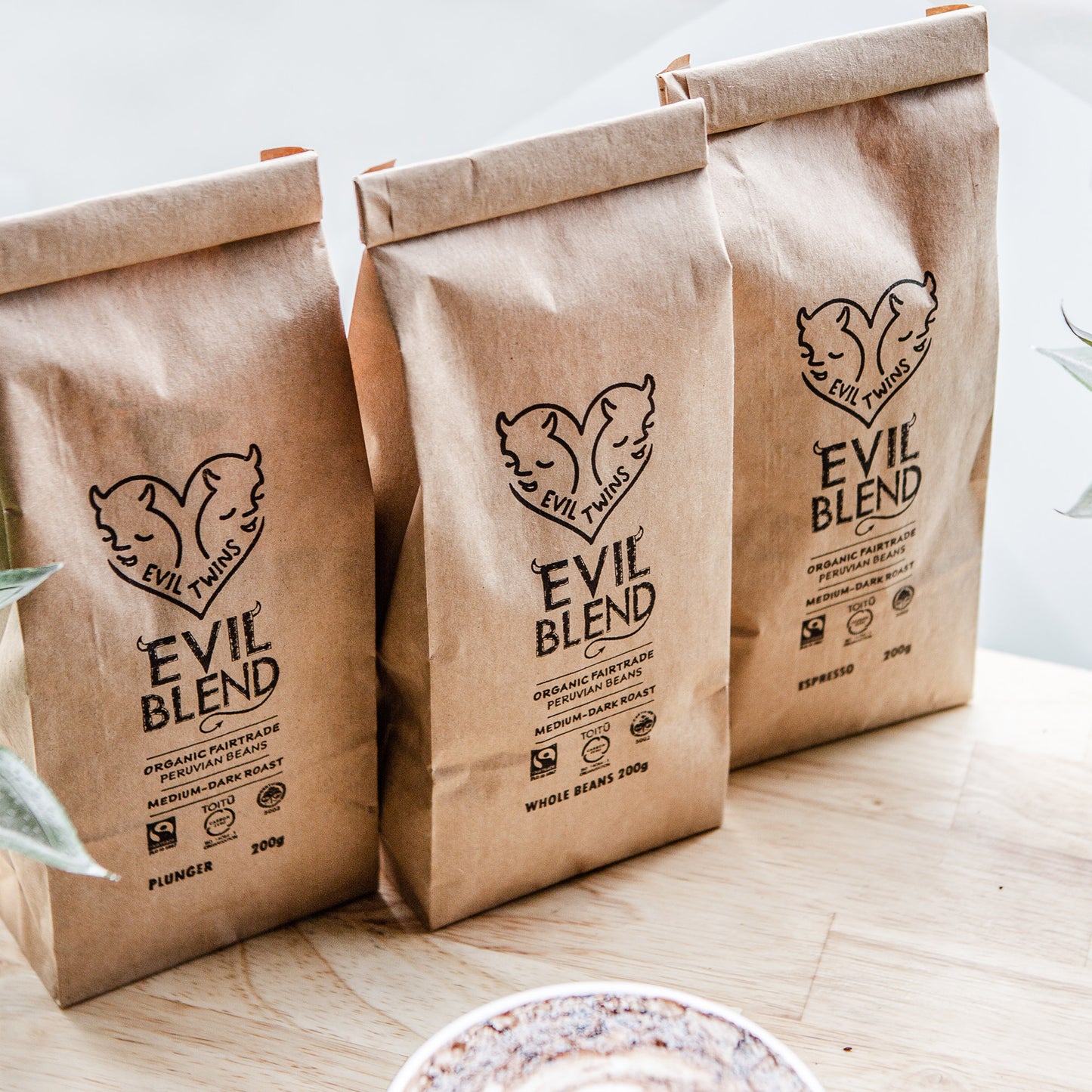 Evil Twins Organic Coffee Beans: Evil Blend