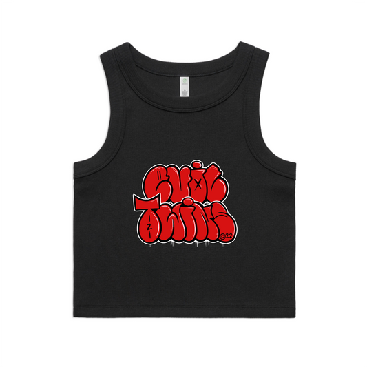 Red Throw-Up Tank Top