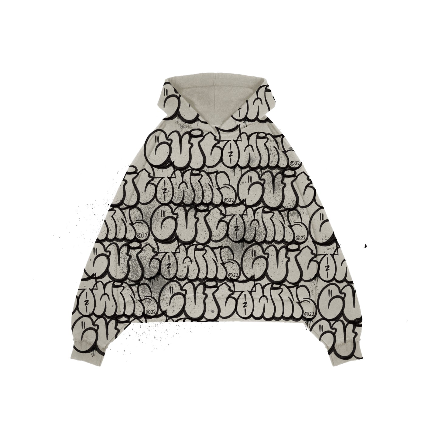 Evil Graffiti Bubble Hoodie